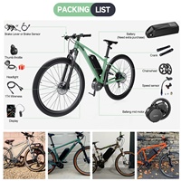 Kit de conversion de moteur central Bafang 8fun BBS01 BBS02 BBSHD 36V 48V 52V 250W 350W 500W 750W 1000W avec écran DPC010