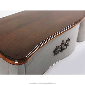 Armoire en bois massif n ° 2123 Design vintage classique pour salon ou chambre à coucher Offre Spéciale meubles de maison traditionnels - Product Image 5