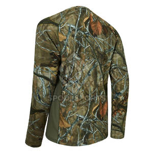 Chemises de chasse pour hommes en hiver, design personnalisé, 100% polyester microfleece, légères, respirantes, de haute qualité, abordables - Product Image 3