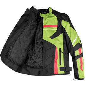 Chaqueta Textil para Motocicleta de Calidad Premium Diseñada para Motociclistas Modernos con Ajuste Regular, Paneles Duraderos y Detalles Reflectantes - Product Image 3