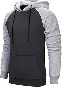 Sweat-shirts pour hommes en molleton épais 100% coton, qualité de luxe, poids lourd, coupe régulière, logo imprimé personnalisé, avec poche - Product Image 2