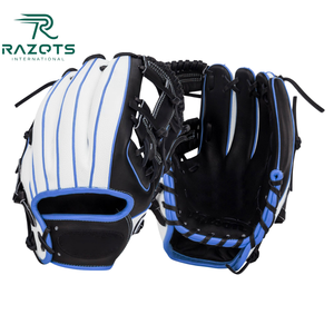 Gant de baseball en cuir véritable pour droitier, gant de softball, imperméable, protection UV, pour adultes et jeunes, gants d'entraînement - Product Image 3