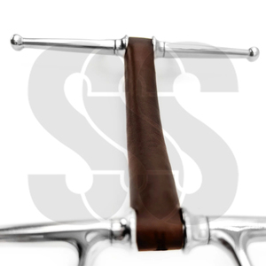 Mors de dressage articulés en acier inoxydable robustes et personnalisables pour chevaux, avec couleurs sur mesure, pour l'usage quotidien. - Product Image 5