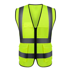 Chaleco de Seguridad de Alta Visibilidad, Talla Regular, Venta en Línea, Pieza de Calidad con Característica Impermeable, Precio de Chaleco de Trabajo - Product Image 3