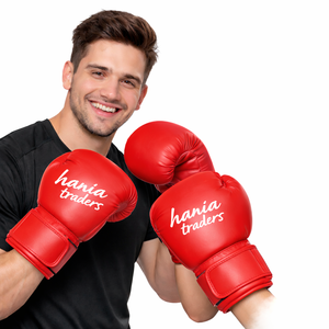 ถุงมือชกมวยยูนิเวอร์แซล 8 ออนซ์ สีทอง ทนทาน ผลิตโดยไพรม์ฟอร์ซ ถุงมือชกมวยสีขาว ระดับมืออาชีพ - Product Image 2