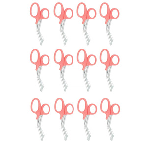 12 nouveaux ciseaux utilitaires Ciseaux EMT/EMS 5.5 "(Rose) Bandage Paramedic Supply Eco - Product Image 3