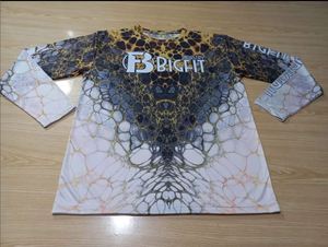 2024 vente en gros logo imprimé personnalisé hommes chemise à manches longues Rashguard ensemble vêtements de sport populaires vêtements de Protection solaire UV - Product Image 5