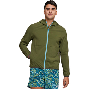 Custom <b>Lightweight</b> Windbreaker <b>Jacket</b> Hooded Waterproof Running Outdoor Sportswear OEM Manufacturer - Product Image 1