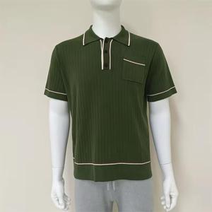 Customized Leisure Business Polo Shirt Logo Summer Short Sleeve T-Shirt Personalized Design <b>Golf</b> Occasions Fabric - Product Image 1