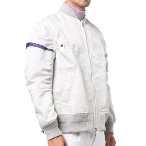 Veste bomber en toile décontractée et sportive grande taille, service OEM, veste d'hiver pour homme de haute qualité pour la vente en ligne - Product Image 1