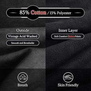 เสื้อฮู้ดซักกรดสำหรับผู้ชาย - Product Image 6
