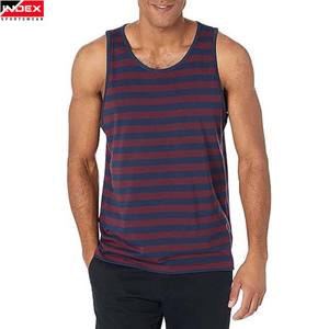 Débardeurs Gym Stringer pour hommes Chemises sans manches Bodybuilding Fitness Maillots d'entraînement pour hommes Débardeurs en coton - Product Image 1