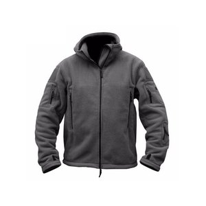 Vestes à capuche en polaire pour hommes de haute qualité en gros pour l'entraînement d'hiver Fermeture éclair intégrale Écologique Coupe-vent Vêtements d'extérieur réversibles - Product Image 3