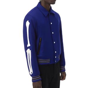 เสื้อแจ็กเก็ตเลตเตอร์แมนแบบมีซิปขนาดใหญ่พิเศษสำหรับทุกเพศขนแกะ100% ผ้าฝ้ายกันลมอบอุ่นมีหลายกระเป๋าให้ความอบอุ่นมีกระเป๋ามืออาชีพ - Product Image 2