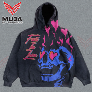 Sudadera con Capucha Personalizada OEM Estilo Urbano para Hombre, Corte Holgado - Product Image 6