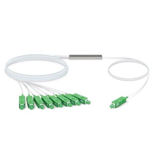 Divisor Ubiquiti UF-SPLITTER-8, 1:8, SC/APC, G.657A1, 0.9mm, 1.5m - Product Image 1