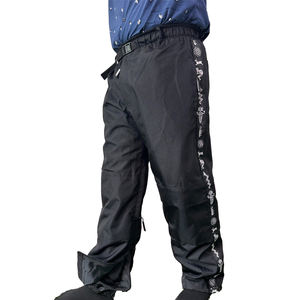 Unisex de talla grande deportivo impermeable transpirable Hip Hop suelto estilo holgado ventilación bolsillos con cremallera esquí snowboard ropa de nieve pantalón - Product Image 1