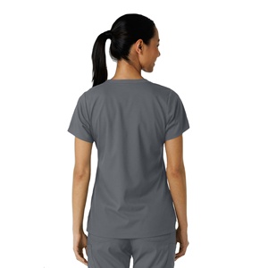 Ladies Medical <b>Scrub</b> Undershirt Breathable Stretch Nursing Base Layer Quick Dry Hospital Uniform Inner Shirt OEM Factory - Product Image 4