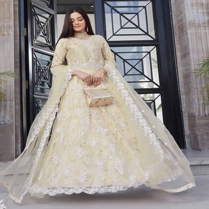 Heavy Designer Party Dress Luxury Suits Original Pakistani <b>Kurta</b> Sets for <b>Women</b> Pakistani Salwar Kameez Readymade Dress - Product Image 3