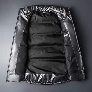 Chaleco Acolchado Personalizado para Hombre, Impermeable, Transpirable, Cálido, con Cuello Alto, Sin Mangas, Chaqueta para Exteriores, para Senderismo y Correr - Product Image 3