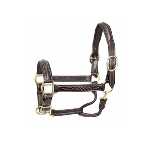 Bridle-LH-05 en nylon de selle australienne personnalisable en cuir marron durable du fabricant indien - Product Image 5