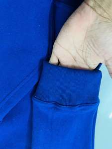 Nouveau sweat à capuche zippé pour homme, personnalisable avec logo, impression en relief et broderie, respirant, grande taille, vente en gros - Product Image 6