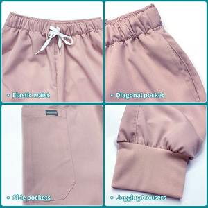 2025 ropa médica femenina antiestática enfermera Scrub trajes antibacteriano Scrub traje uniforme - Product Image 4