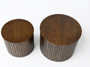 Modern Vietnam <b>Living</b> <b>Room</b> Square <b>Nesting</b> <b>Table</b> 2-Piece Set Durable Space-Saving Design - Product Image 3