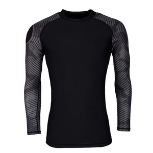 Rashguard de Jiu-Jitsu Fabricado Directamente por el Fabricante Profesional, BJJ MMA Grappling, Manga Larga, Anti-UV, Transpirable - Product Image 6
