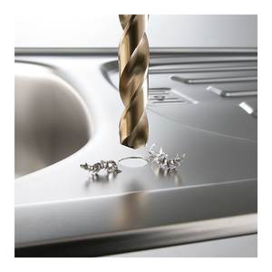 Broca Multiusos Kwb de 2.5mm para Metal, Cobalto 248625 con Vástago Cilíndrico - Product Image 2