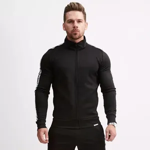 Nueva llegada chándal personalizado correr al aire libre gimnasia hombres mujeres Jogging trajes gimnasio ropa Conjunto personalizado - Product Image 2