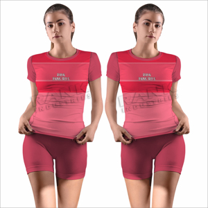 Ensemble t-shirt et short pour femmes, tenue décontractée tendance pour l'été, t-shirt et short légers pour femmes - Product Image 5