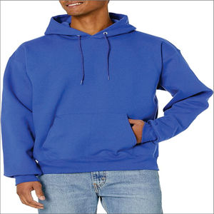 Sweat à capuche zippé personnalisé pour homme, coupe classique, tricoté, écologique, 60% coton 40% polyester, broderie haute qualité, design 3D français, automne - Product Image 1