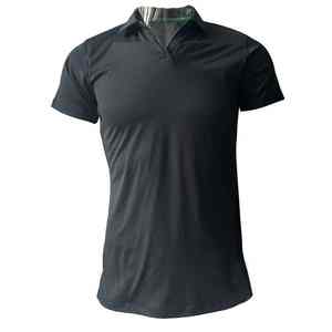 Polo de travail cool avec logo et boutons pour hommes T-shirts de travail personnalisés pour hommes - Product Image 5