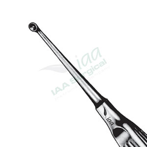 Cureta de Hueso Bruns de Acero Inoxidable de 3 mm, Instrumentos Quirúrgicos, Instrumentos Ortopédicos, Servicio OEM - Product Image 2