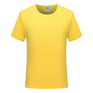 T-shirt d'été tricoté personnalisé avec logo pour hommes, 100 % coton/fibre de bambou, décontracté, streetwear, écologique et respirant, vente en gros - Product Image 4