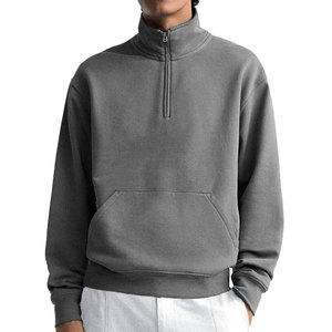 Mens Quarter-Zip Jacket Pullover Wholesale Custom Jackets - Product Image 6