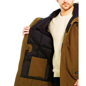 Chaqueta de Invierno con Capucha Estilo Vintage para Hombre al por Mayor, Chaqueta de Abrigo Aislada Gruesa y Cálida de Primera Calidad - Product Image 6