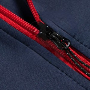 Haute qualité manches raglan fermeture éclair survêtement ensemble tenue décontracté survêtement costume bas prix 100% coton survêtement hommes survêtements en gros - Product Image 3