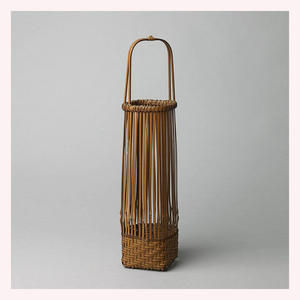 Porte-parapluie en rotin 2025 pour la maison | Design d'herbe de mer aux tons de terre avec des motifs d'animaux | Parfait pour la décoration de Pâques - Product Image 4