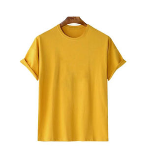 2023 gros écologique respirant séchage rapide hommes bambou T-Shirt haute qualité tricoté plaine t-shirts personnalisé OEM - Product Image 1