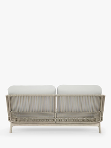 Ghế sofa Vườn gỗ fairen với dây dệt <span class=keywords><strong>2</strong></span> chỗ ngồi với kết thúc tự nhiên - Product Image 5