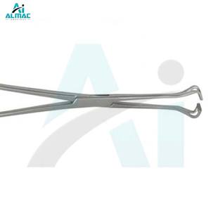 Pinzas de tejido Babcock ALMAC LOW MOQ, instrumento quirúrgico de acero inoxidable para agarrar suavemente el tejido delicado intestinal - Product Image 5