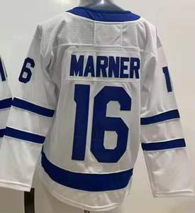 Uniforme de hockey sur glace respirant et sec Auston Matthews 16 Mitchell Marner Ensembles de gros pour la vente en ligne - Product Image 6