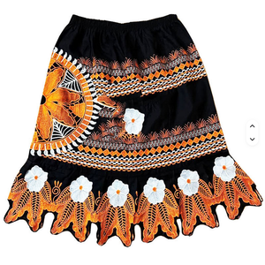 Jupes décontractées unies pour femmes, style robe de bal, 100 % polyester, en velours côtelé brodé, longueur cheville, antibactériennes, toutes saisons – Meilleures ventes - Product Image 3