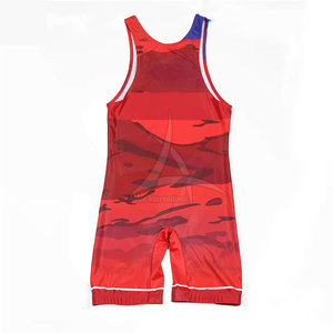 Wholesale High Quality Custom Wrestling <b>Singlet</b> Spandex/Polyester Quick Dry Eco-Friendly Breathable <b>Mens</b> for Sales - Product Image 2
