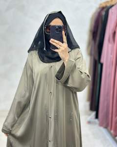 ชุดกิโมโนอาบายาแบบลำลองปักด้วยมือสำหรับผู้หญิงขนาด XXL มีกระดุมแฮนด์เมดสำหรับผู้ใหญ่ - Product Image 2