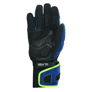 Gants de moto de course de haute qualité pour hommes Gants en cuir respirants et imperméables personnalisés pour écran tactile et protection en fibre de carbone - Product Image 3