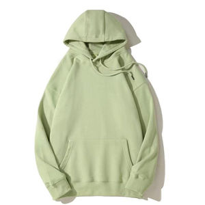 Sweat à capuche de qualité de luxe blanc hommes sweat à capuche court personnalisé nouveau surdimensionné 100% coton français éponge lourd 400gsm sweats à capuche pour hommes - Product Image 4
