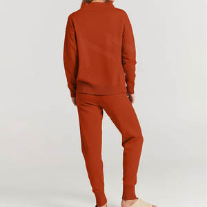 Top Trending Style Personalizar Logo Mujeres Chándales Pakistán Hecho Buena Calidad 100% Algodón Mujeres Chándales - Product Image 4